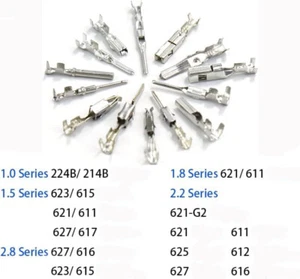 10Pcs 1-3.5mm Cable Lugs Car Electrical Wire Terminals Crimp Connectors - Picture 1 of 9