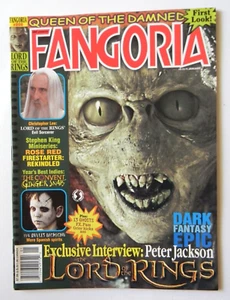 FANGORIA : ISSUE 209 : HORROR : ROSE RED/LOTR/GINGER SNAPS/13 GHOSTS : 2002 : VG - Bild 1 von 6