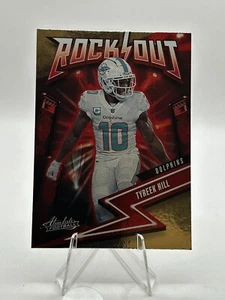 2023 Panini Absolute #19 Tyreek Hill Rock Out - Picture 1 of 2