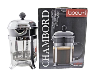 Bodum 17oz Chambord French Press, High-Heat Borosilicate Glass, Portugal - Picture 1 of 11