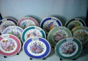 Elige UNO O MÁS PLATOS DE EXHIBICIÓN DE FLORES DE CHELSEA Plato Derby Doulton Aynsley P2 - Imagen 1 de 31
