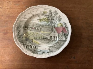 VINTAGE ALFRED MEAKIN HOME PASTURES PATTERN 10 INCH DINNER PLATE.RARE - Picture 1 of 7