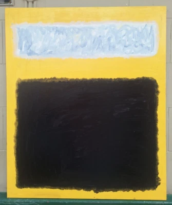 LINDA MARCA ROTHKO ÓLEO SOBRE TELA 1952 EM BOM ESTADO PINTURA GRANDE BOA - Imagem 1 de 4