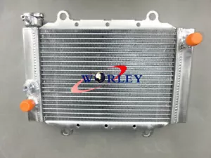Aluminum Radiator FOR 2003-2013 ATV YAMAHA KODIAK GRIZZLY 400 450 04 05 07 08 09 - Foto 1 di 6