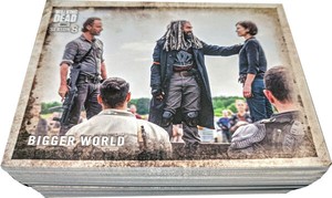Topps 2018 Walking Dead Season 8 Part 1 Complete 90 Card Base Set