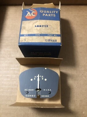 Buick Series 1953 50-70 amplificador medidor de batería medidor en caja nos 1501460 Foto 1 de 4