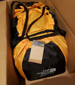 THE NORTH FACE Geodome 4 NV21800 Dome Tent Saffron Yellow 4 Person Outdoor Camp - Picture 1 of 14