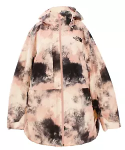 The North Face Women's 3X Pink Black Thermoball Eco Snow Hooded Jacket 3 in 1 - Picture 1 of 9