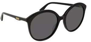 Gucci GG 0261SA 001 Sunglasses women, black Frame W CASE - Picture 1 of 4