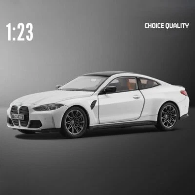 1:24 BMW M4 CSL Racing Car Wheeling HighLight Sport Model Diecast Alloy Toy - Image 1 of 4