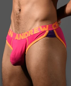 Andrew Christian Retro Brief w/Show-It - Fuchsia Size Large - Picture 1 of 7