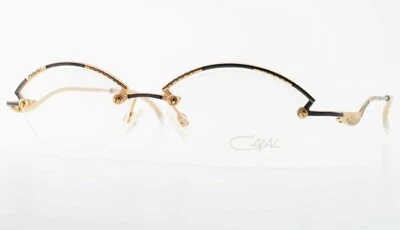 CAZAL Brille Mod. 104 Col. 747 52[]15 135 Vintage Metal Frame Gold 1990s Germany - Bild 1 von 4