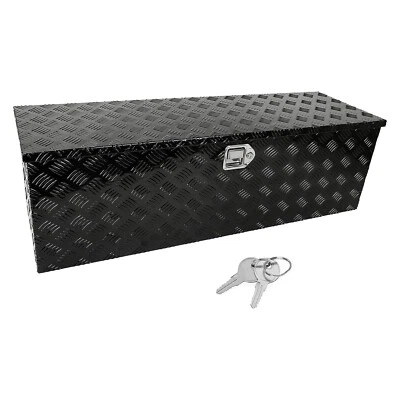 49"X15"X15" Aluminum Heavy Duty Pickup Truck Bed Storage Tool Box with Lock - Image 1 of 4