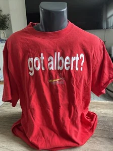 Men’s 2-Sided GOT ALBERT? Pujols T-shirt St. Louis Cardinals 2005 Sz L CSA - Picture 1 of 4