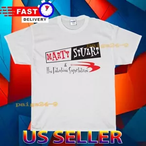 NUOVA CAMICIA MARTY STUART LOGO T-SHIRT DIVERTENTE AMERICAN USA MAGLIETTA UNISEX TAGLIA S-5XL - Foto 1 di 6