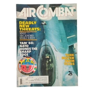 Air Combat Magazine November/December 1988 Volume 16 Number 9 Vintage Plane Jet - Picture 1 of 12