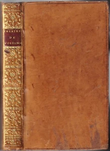 Œuvre de Théâtre de M*** Frontispice C-H de FUSÉE de VOISENON Chez DUCHESNE 1753 - Picture 1 of 12