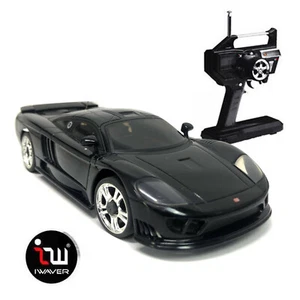 NEW IWAVER 02M FORD SALEEN S7 BLACK 1:28 RC CAR FM RTR READY TO RUN SET - Bild 1 von 8