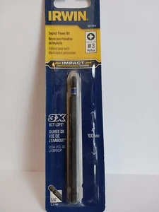 Irwin 4", Philips #3, Schwarzoxid Impact Power Bit (1837464) - Bild 1 von 4