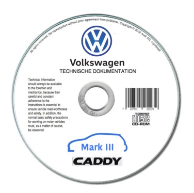 Volkswagen Caddy III (2015-2020)  manuale officina riparazione su cd - Immagine 1 di 4