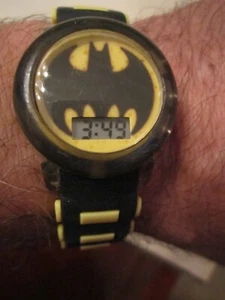 LADIES' DC COMICS BATMAN WATCH - ACCUTIME DIGITAL DISPLAY - BBA-33 - Picture 1 of 4