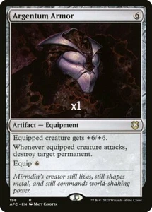 MTG Commander: Adventures in the Forgotten Realms AFC Argentum Armor MINT - Picture 1 of 1