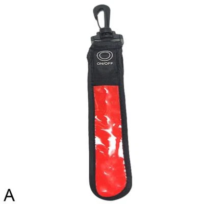 LED Luminous Backpack Warning Light Night Cycling Running Safety Warning S FAST - Image 1 of 4