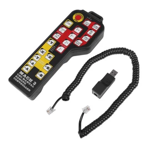 4  USB Pendant Handle Wheel Engraving Numerical Remote Control For Mach3 CNC - Picture 1 of 12