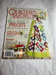 Quilters World Celebrate Summer Holidays 2 Red White Blue Quilts July 2023 - Picture 1 of 4