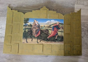 Vintage 1998 National Gallery of Art The Holy Family an Advent Calendar Paper - Picture 1 of 8