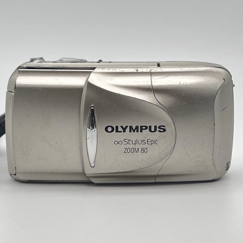 Olympus Stylus Epic Zoom 80 (Mju Zoom 80) 35mm Film Camera – Tested & Working w/ - Image 1 of 4