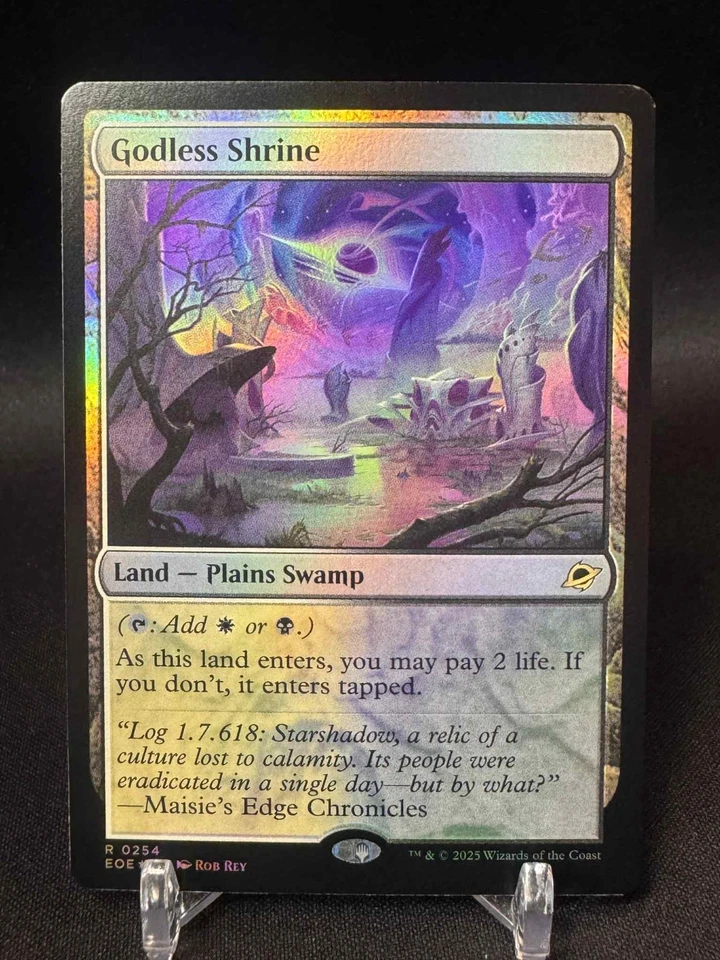 Godless Shrine (254/426) Edge of Eternities - MTG - NM FOIL - Image 1 of 1