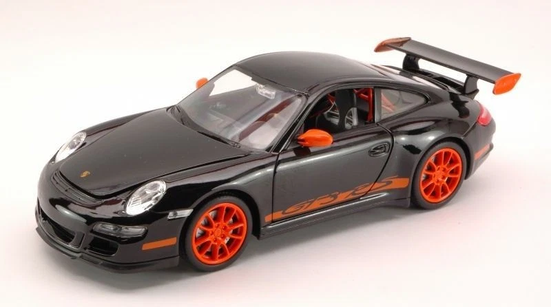 Welly WE4328 PORSCHE 911 (997) GT 3 RS 2006 BLACK 1:24 Modellino - Immagine 1 di 1