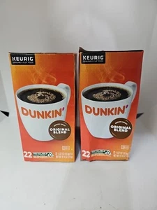 Dunkin' Donuts Miscela Originale Caffè Tostatura Media 44 K-Cup. Scad.03/26 - Foto 1 di 3