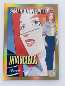 2025 Invincible Keepsake Premiere Samantha Wilkins Atom Eve Character Gold /10 - Picture 1 of 2