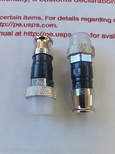 100 PPC EX59WSPLUS-C CONNETTORI A COMPRESSIONE CAVO COASSIALE CATV SATELLITE - Foto 1 di 6
