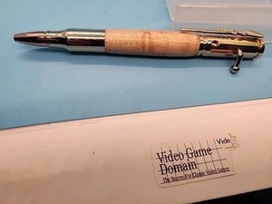 Gebrauchter PSI CP 8000 BULLET Thirty-Aught-Six 30.06 Tintenroller•Holz•KOSTENLOSER US-Versand - Bild 1 von 4