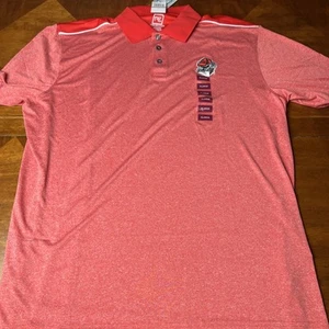 NWT Georgia Bulldogs Golf Polo Shirt Mens XL Red Short Sleeve Pro Edge Brand - Picture 1 of 9