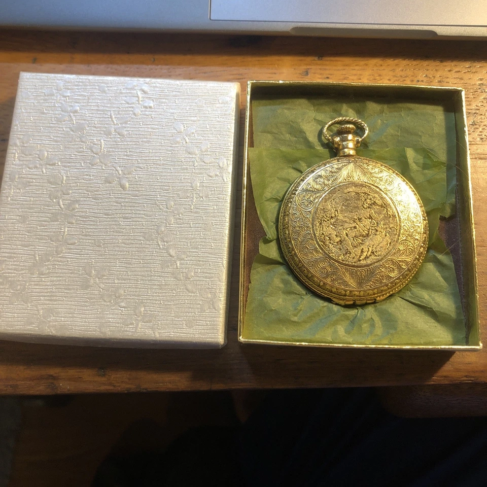 Vintage Max Factor Afrodita Compacto Nuevo en Paquete ¡Nuevo! Sin usar Foto 1 de 4