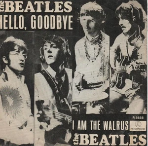 BEATLES Hello Goodbye/ I Am The Walrus 1967 HOLLAND nice condition! - Bild 1 von 1