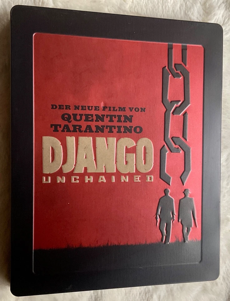 DJANGO UNCHAINED - Steelbook Erstauflage GEPRÄGT! Blu-ray - Bild 1 von 4