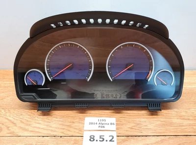 ✅ 13-15 OEM BMW F06 F01 F02 Alpina B6 B7 B7L cuadro de instrumentos velocímetro Foto 1 de 4