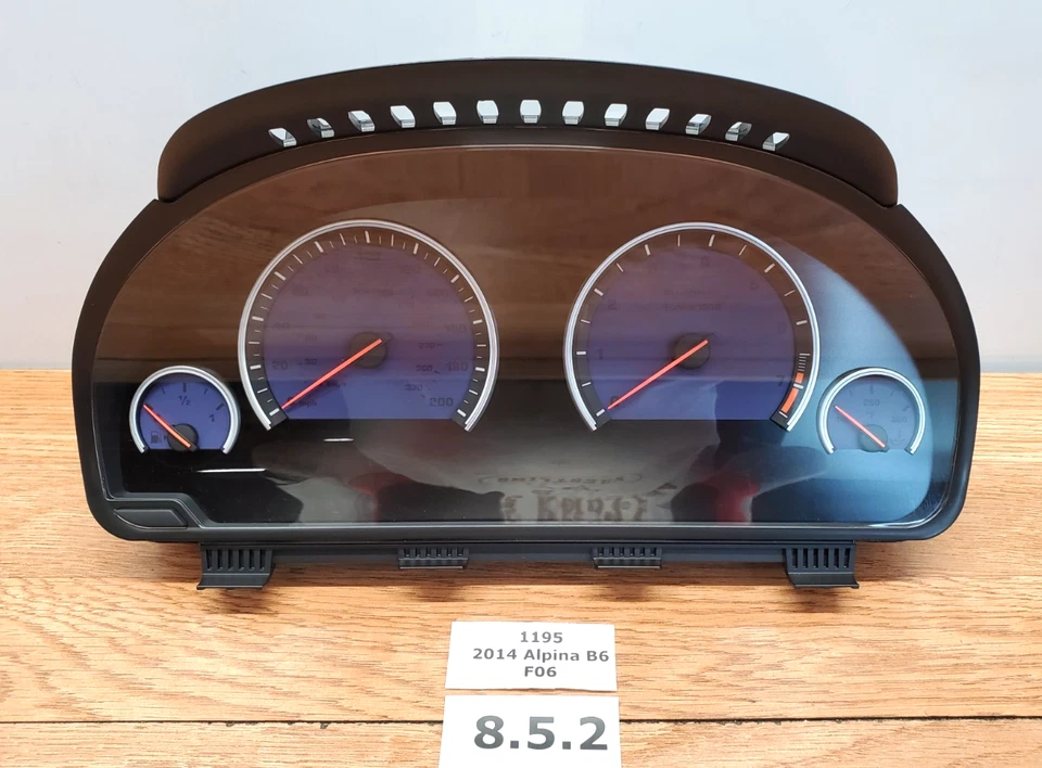 ✅ 13-15 OEM BMW F06 F01 F02 Alpina B6 B7 B7L cuadro de instrumentos velocímetro Foto 1 de 4