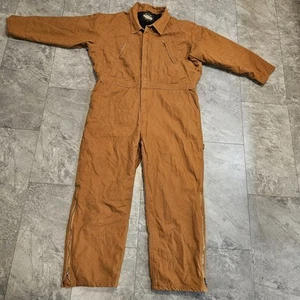 Guide Gear Mens Insulated Coveralls 3XL REGULAR Medium Brown Thermal EUC - Picture 1 of 22