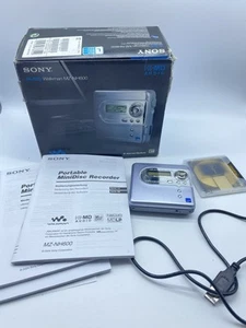 Sony MZ-NH600 Hi-MD Lettore registratore Walkman Minidisc Player. - Foto 1 di 15
