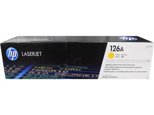 HP CE312A 126A Yellow Toner Cartridge Genuine OEM Original - Picture 1 of 2