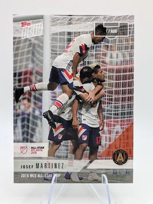 2018 Topps Now MLS Josef Martinez #62 2018 MLS All-Star MVP Atlanta United FC  - Image 1 of 2