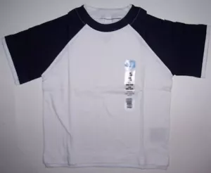 CHEMISE À MANCHES COURTES BLANCHE NEUVE AVEC ÉTIQUETTES MARINE TOUT-PETIT GARÇONS 4 4T - Photo 1 sur 1
