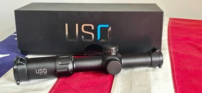 Mira para rifle USO Optics TS-6X 1-6x24 SFP punto rojo iluminado tubo de 30 mm Foto 1 de 4
