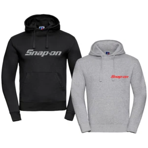 Sudadera con capucha Snap On Snapon Builder mecánico coche sigilo blanca hasta 5XL - Imagen 1 de 2